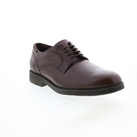 Mephisto Flavien Mens Brown Leather Oxfords & Lace Ups Plain Toe Shoes