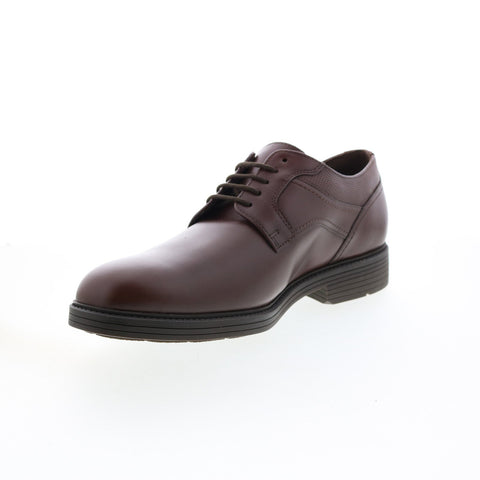 Mephisto Flavien Mens Brown Leather Oxfords & Lace Ups Plain Toe Shoes