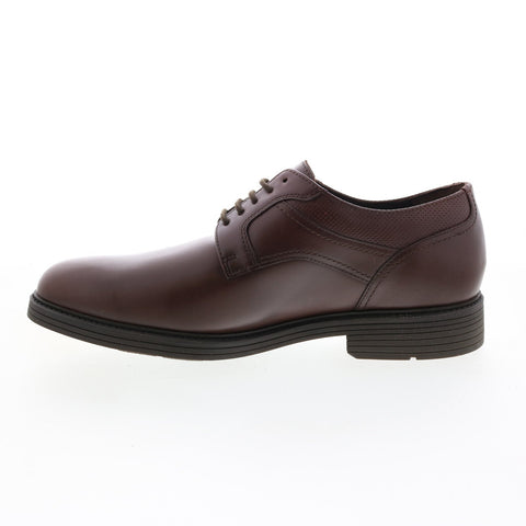 Mephisto Flavien Mens Brown Leather Oxfords & Lace Ups Plain Toe Shoes