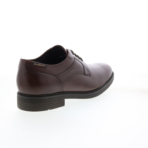 Mephisto Flavien Mens Brown Leather Oxfords & Lace Ups Plain Toe Shoes