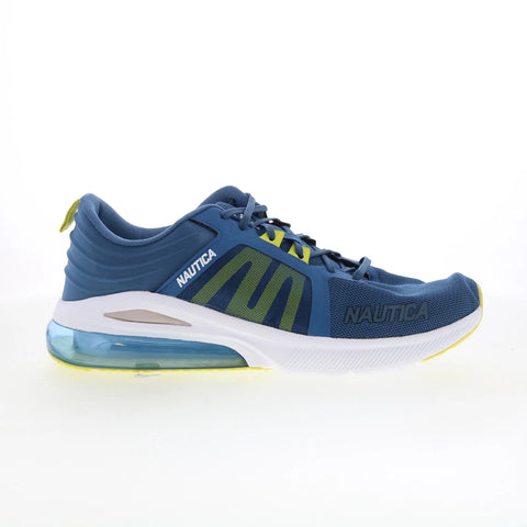 Nautica Fleetwood CG4113 Mens Blue Mesh Lace Up Lifestyle Sneakers Shoes