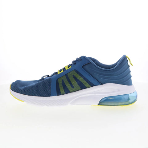 Nautica Fleetwood CG4113 Mens Blue Mesh Lace Up Lifestyle Sneakers Shoes