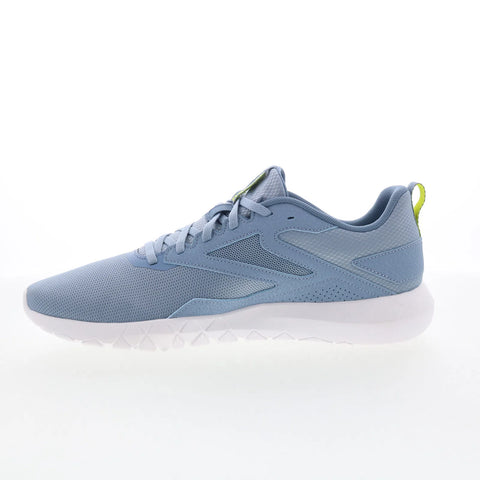 Reebok Flexagon Energy TR 4 Mens Blue Canvas Athletic Cross Training Shoes