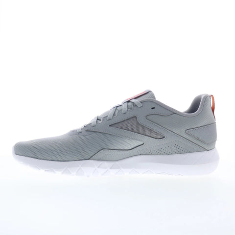 Reebok Flexagon Energy TR 4 Mens Gray Mesh Athletic Cross Training Shoes