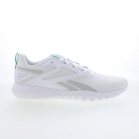 Reebok Flexagon Energy TR 4 Mens White Mesh Athletic Cross Training Shoes