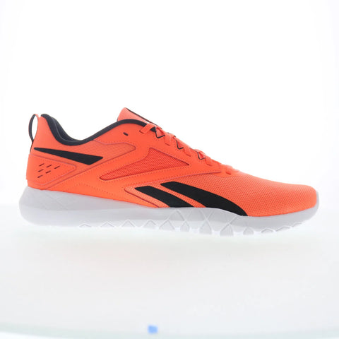 Reebok Flexagon Energy TR 4 Mens Orange Canvas Athletic Cross Training Shoes