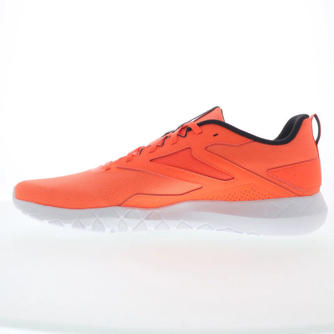 Reebok Flexagon Energy TR 4 Mens Orange Canvas Athletic Cross Training Shoes