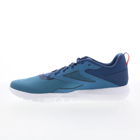 Reebok Flexagon Energy TR 4 Mens Blue Mesh Athletic Cross Training Shoes