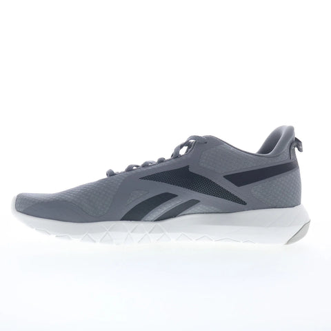 Reebok Flexagon Force 3.0 Mens Gray Canvas Athletic Cross Training Shoes