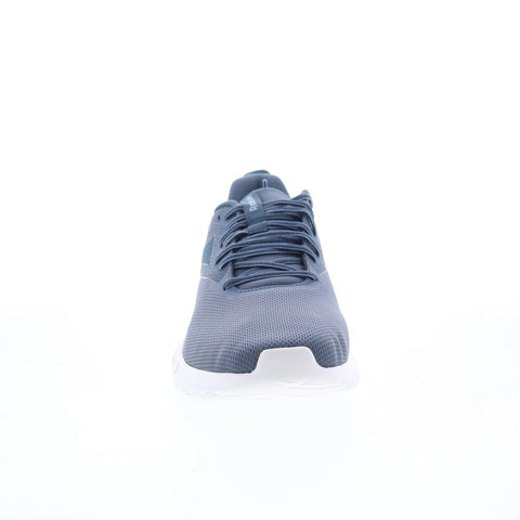 Reebok Flexagon Force 4 Mens Blue Canvas Athletic Cross Training Shoes