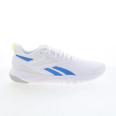 Reebok Flexagon Force 4 Mens White Mesh Athletic Cross Training Shoes