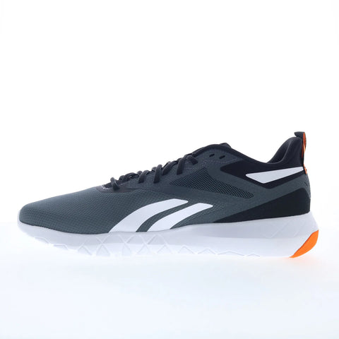 Reebok Flexagon Force 4 Mens Gray Canvas Athletic Cross Training Shoes