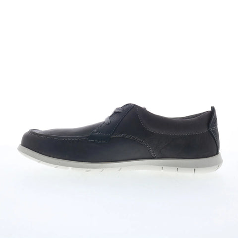Clarks Flexway Lace 26176951 Mens Gray Oxfords & Lace Ups Casual Shoes