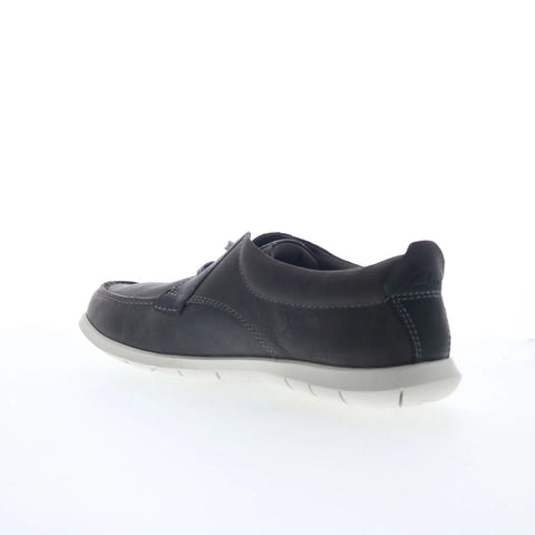 Clarks Flexway Lace 26176951 Mens Gray Oxfords & Lace Ups Casual Shoes
