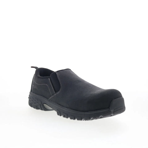 Avenger Flight Slip-on Composite Toe SD10 SR Womens Black Wide Work Shoes