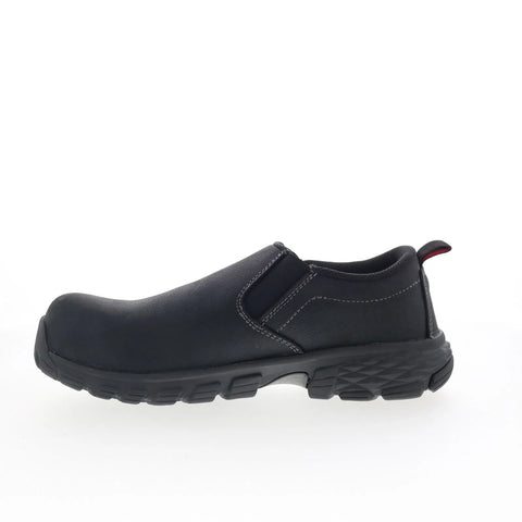 Avenger Flight Slip-on Composite Toe SD10 SR Womens Black Wide Work Shoes