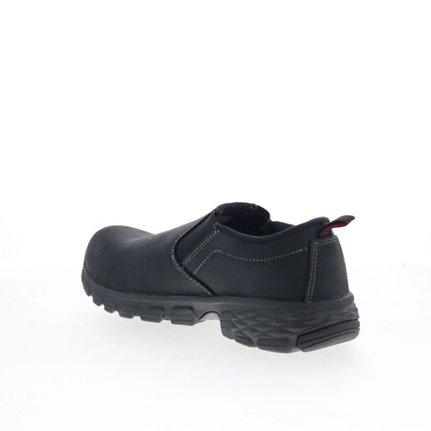 Avenger Flight Slip-on Composite Toe SD10 SR Womens Black Wide Work Shoes