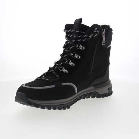 Pajar Flightstorm PDPAB00586.01 Mens Black Nubuck Lace Up Casual Dress Boots