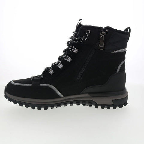Pajar Flightstorm PDPAB00586.01 Mens Black Nubuck Lace Up Casual Dress Boots