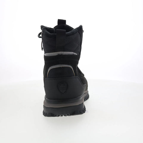 Pajar Flightstorm PDPAB00586.01 Mens Black Nubuck Lace Up Casual Dress Boots