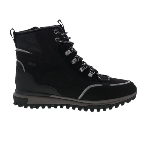 Pajar Flightstorm PDPAB00586.01 Mens Black Nubuck Lace Up Casual Dress Boots