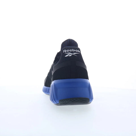Reebok Flip Charge Mens Black Mesh Lace Up Athletic Cross Training Shoes