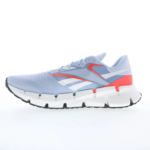Reebok Floatzig 1 Mens Blue Mesh Lace Up Athletic Running Shoes