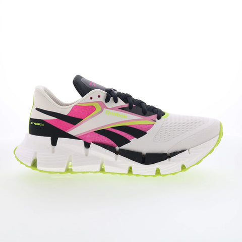 Reebok Floatzig 1 Womens White Synthetic Lace Up Athletic Running Shoes