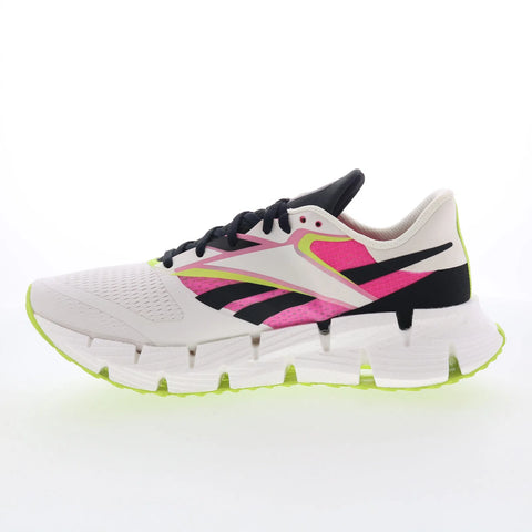 Reebok Floatzig 1 Womens White Synthetic Lace Up Athletic Running Shoes