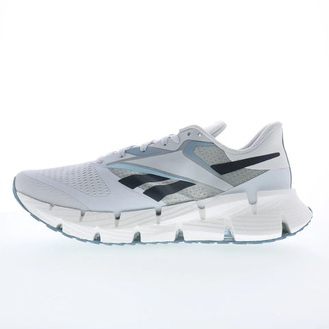 Reebok Floatzig 1 Womens Gray Mesh Lace Up Athletic Running Shoes