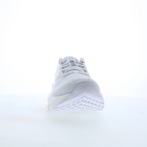 Reebok Floatzig 2 Womens White Mesh Lace Up Athletic Running Shoes