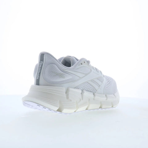 Reebok Floatzig 2 Womens White Mesh Lace Up Athletic Running Shoes