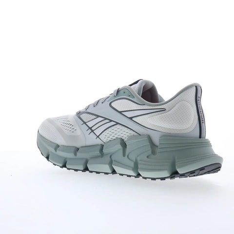 Reebok Floatzig 2 Mens Gray Canvas Lace Up Athletic Running Shoes