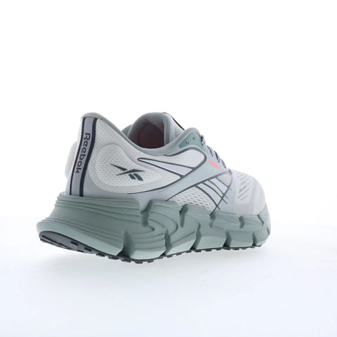 Reebok Floatzig 2 Mens Gray Canvas Lace Up Athletic Running Shoes