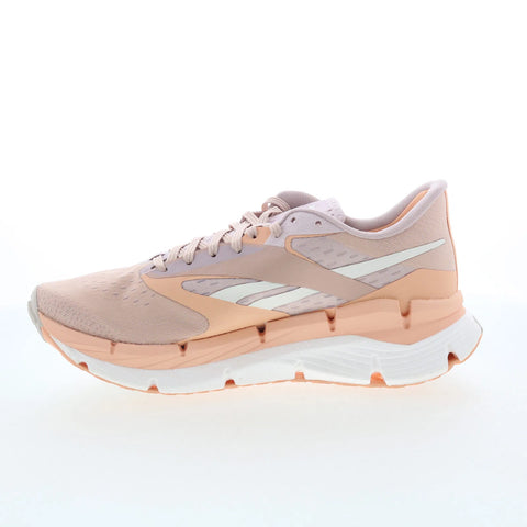 Reebok Floatzig Symmetros Womens Pink Mesh Athletic Running Shoes