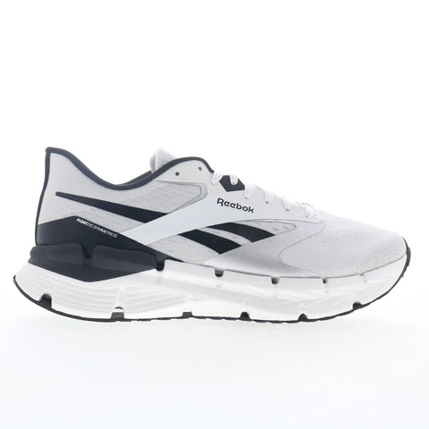 Reebok Floatzig Symmetros Mens Gray Mesh Lace Up Athletic Running Shoes