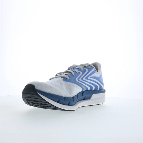 Reebok Floatzig Tread Mens White Canvas Lace Up Athletic Running Shoes