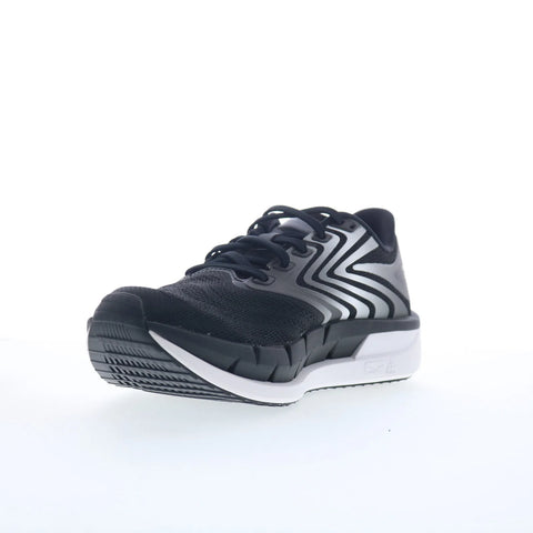 Reebok Floatzig Tread Womens Black Mesh Lace Up Athletic Running Shoes