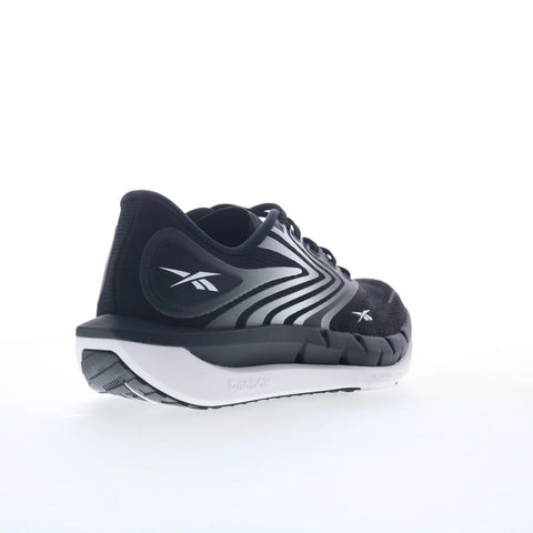 Reebok Floatzig Tread Womens Black Mesh Lace Up Athletic Running Shoes