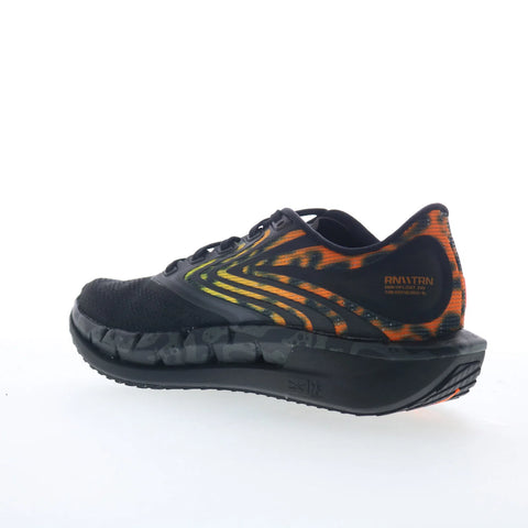 Reebok Floatzig Tread Womens Black Mesh Lace Up Athletic Running Shoes