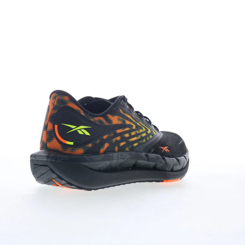 Reebok Floatzig Tread Womens Black Mesh Lace Up Athletic Running Shoes