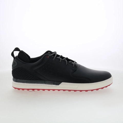 Adidas Flopshot GV9670 Mens Black Synthetic Lace Up Athletic Golf Shoes