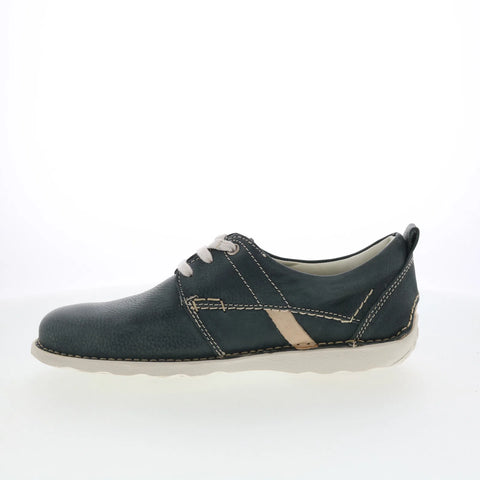 Pajar Florence 46996 Mens Blue Leather Lace Up Lifestyle Sneakers Shoes