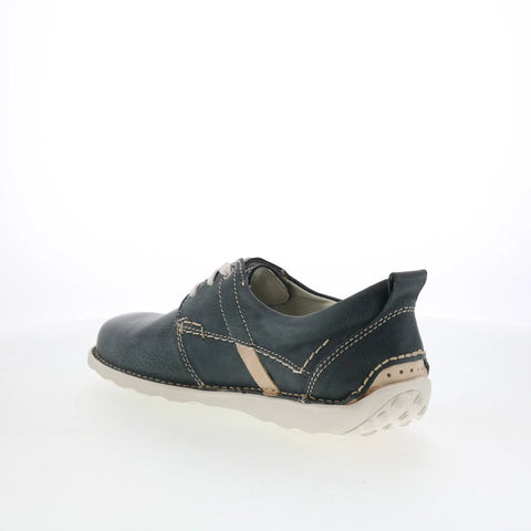 Pajar Florence 46996 Mens Blue Leather Lace Up Lifestyle Sneakers Shoes