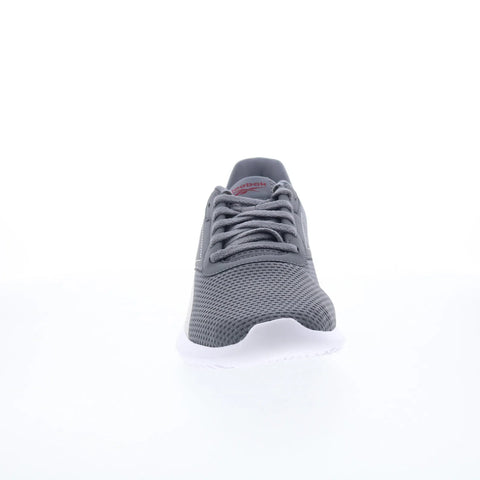 Reebok Fluxlite Mens Gray Mesh Lace Up Athletic Cross Training Shoes