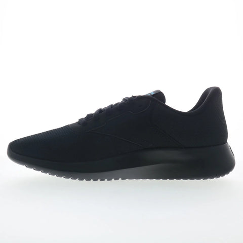 Reebok Fluxlite Mens Black Mesh Lace Up Athletic Cross Training Shoes