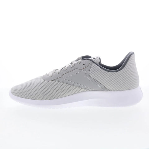 Reebok Fluxlite Mens Gray Mesh Lace Up Athletic Cross Training Shoes