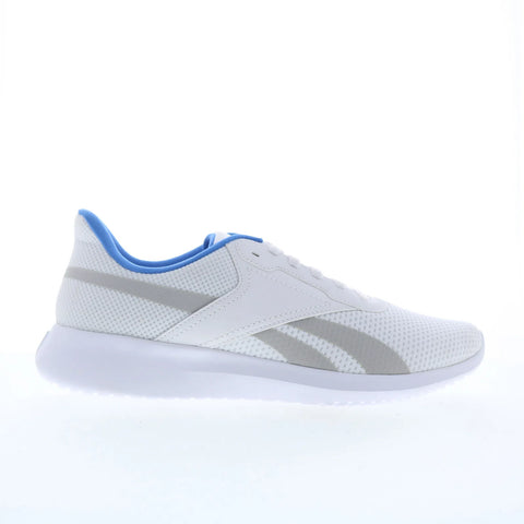Reebok Fluxlite Mens White Mesh Lace Up Athletic Cross Training Shoes