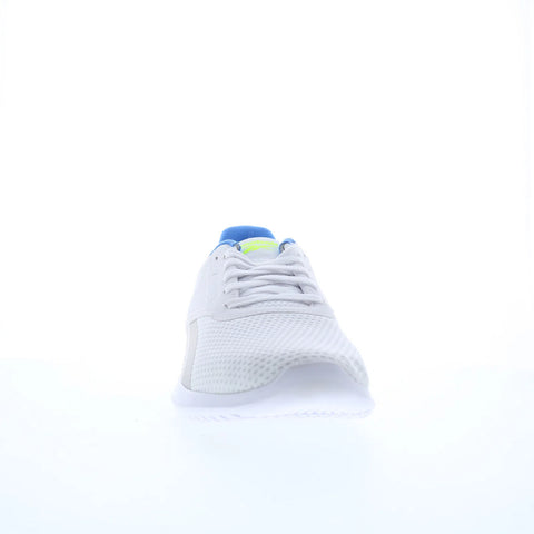 Reebok Fluxlite Mens White Mesh Lace Up Athletic Cross Training Shoes