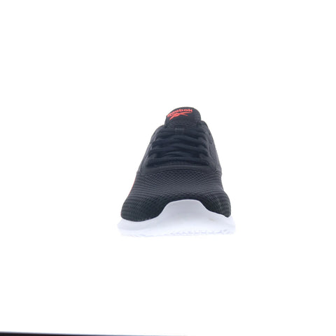 Reebok Fluxlite Mens Black Mesh Lace Up Athletic Cross Training Shoes